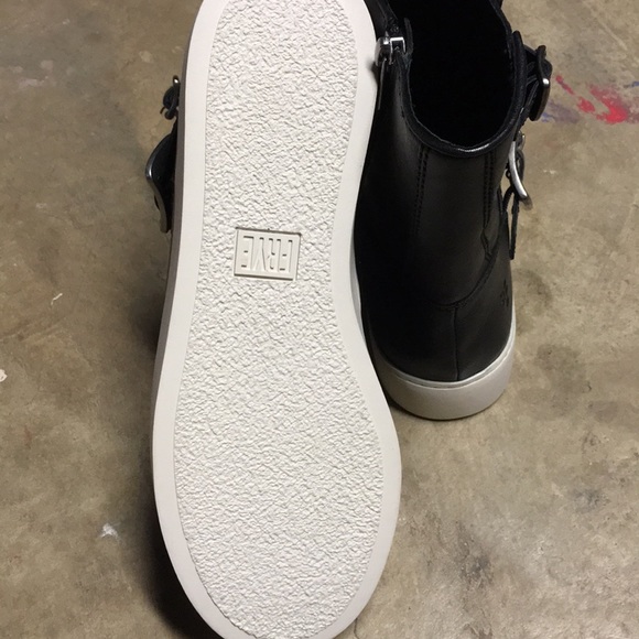 FRYE Lena Leather Engineer Boots~6M~NEW - Picture 4 of 6